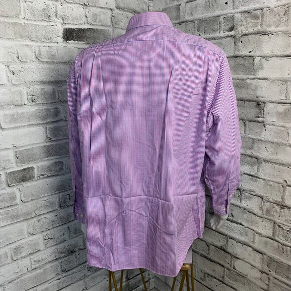 Lauren Ralph Lauren Slim Fit Gingham Print Dress Shirt - Picture 5 of 12